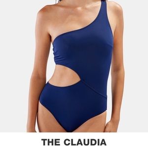 NWT Solid & Striped Swimsuit The Claudia